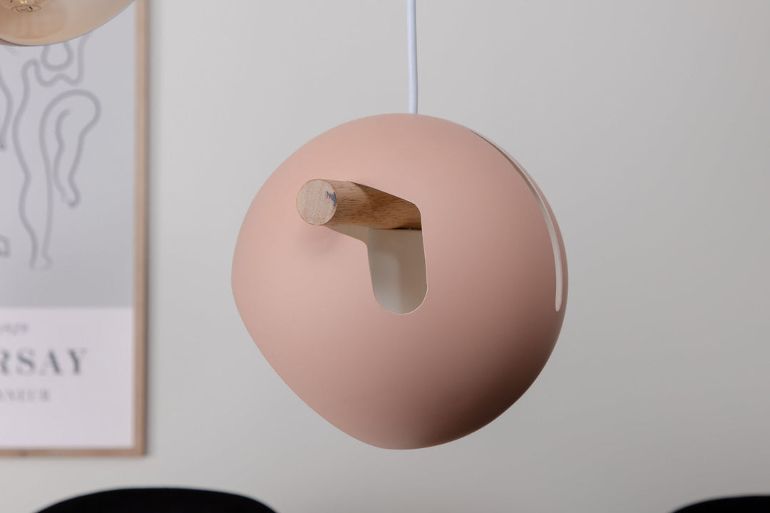 Venture Home Tubbie Pendant Lamp L730*W230*H155 Pink