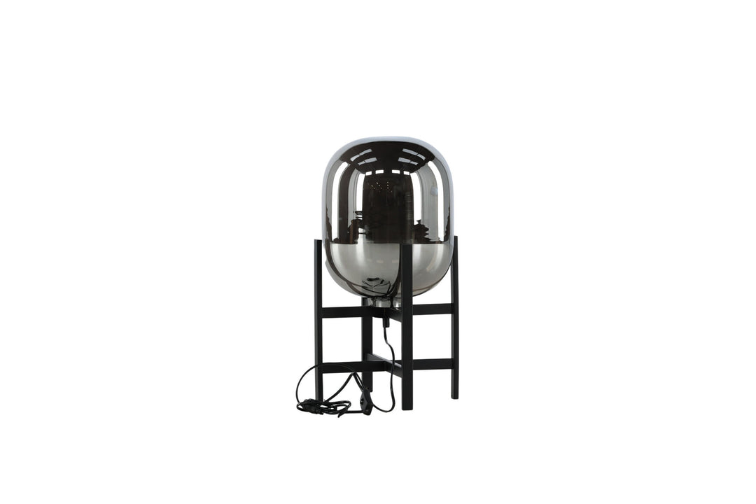 Venture Home Altair Table Lamp metal black, glass amber D260H450