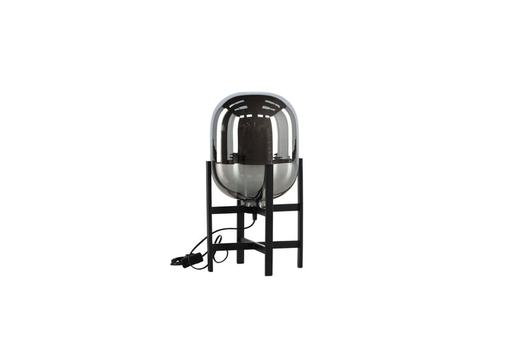 Venture Home Altair Table Lamp metal black, glass amber D260H450