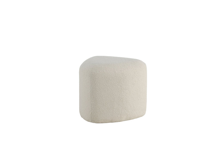 Venture Home Peg Pouf -  / Offwhite Teddy