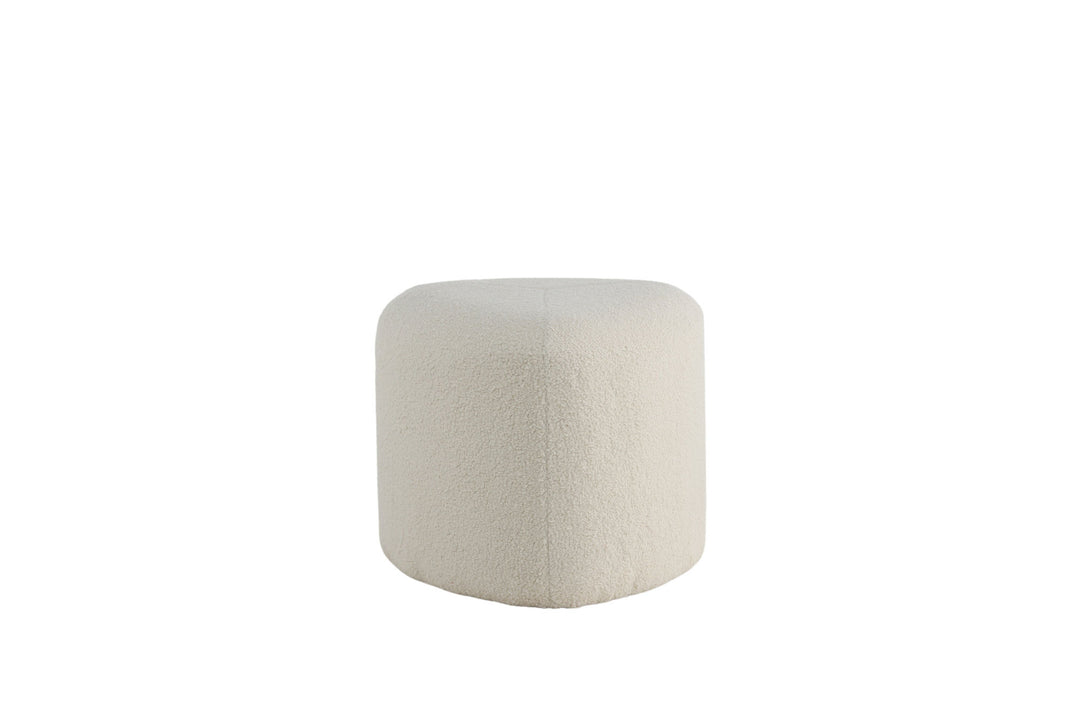 Venture Home Peg Pouf -  / Offwhite Teddy
