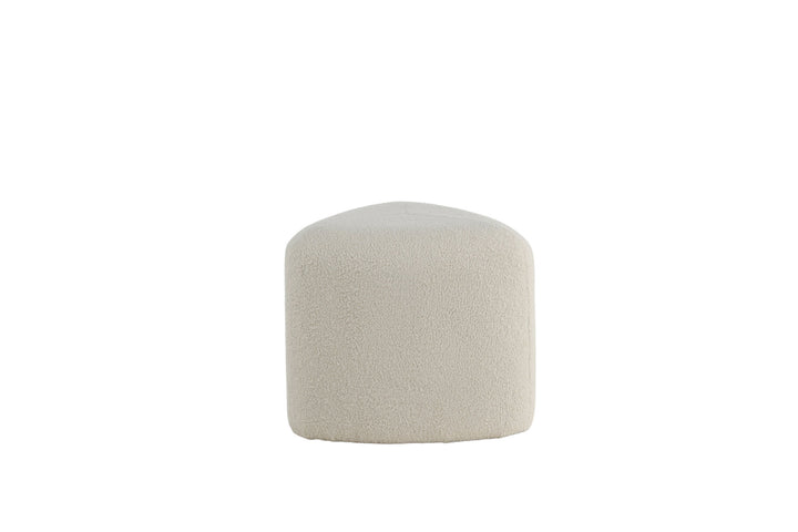 Venture Home Peg Pouf -  / Offwhite Teddy