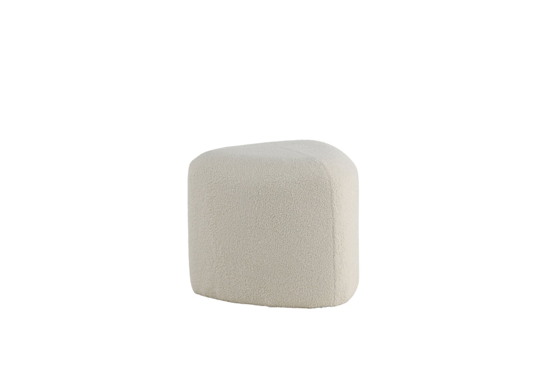 Venture Home Peg Pouf -  / Offwhite Teddy