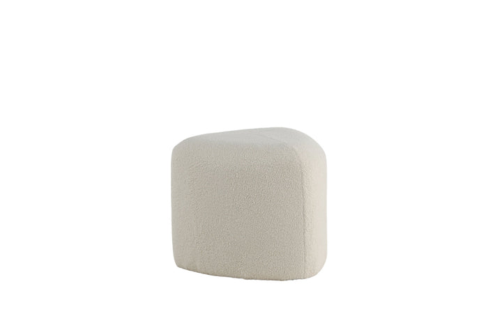 Venture Home Peg Pouf -  / Offwhite Teddy