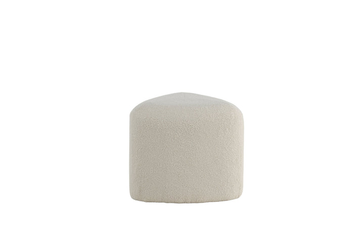 Venture Home Peg Pouf -  / Offwhite Teddy