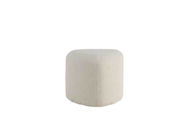 Venture Home Peg Pouf -  / Offwhite Teddy
