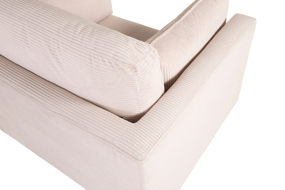 Venture Home Boom - Single Chair Corduroy - Light Grey