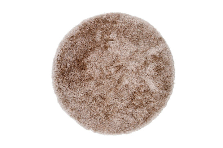 Venture Home Grace Round Polyester Carpet - 200*200- Beige