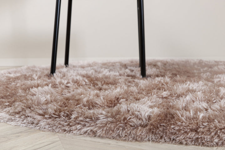 Venture Home Grace Round Polyester Carpet - 200*200- Beige