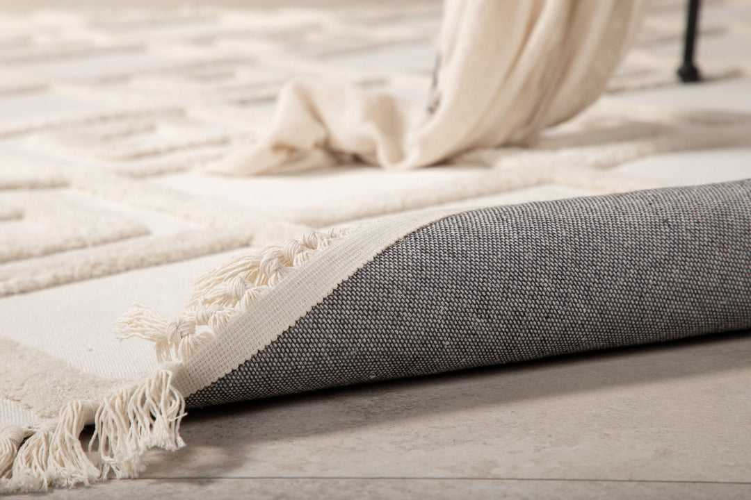 Venture Home Towa Polyester Carpet - 160*230- White