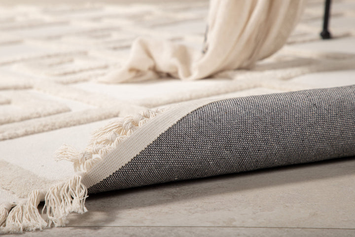 Venture Home Towa Polyester Carpet - 160*230- White
