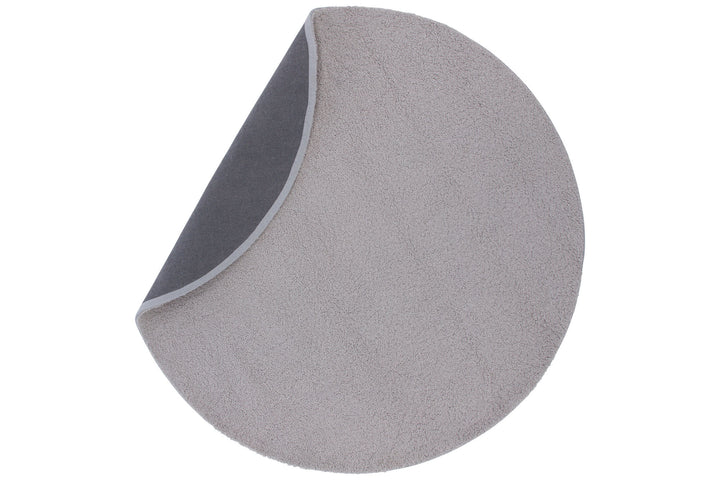 Venture Home Teddy Round Polyester Carpet - 200*200- Grey