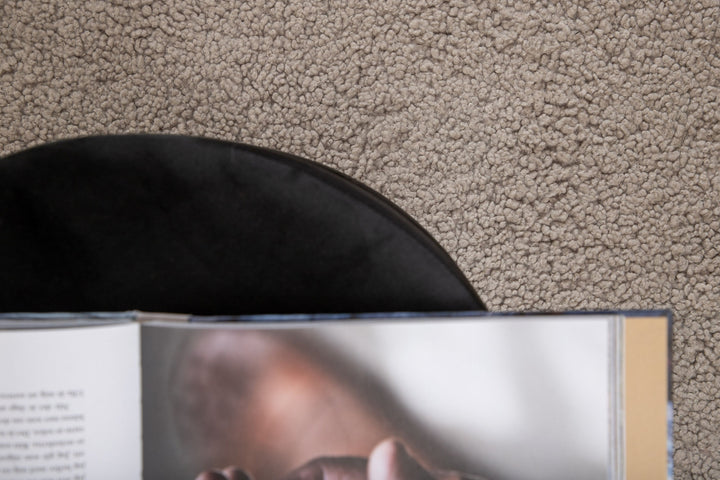 Venture Home Teddy Round Polyester Carpet - 200*200- Grey