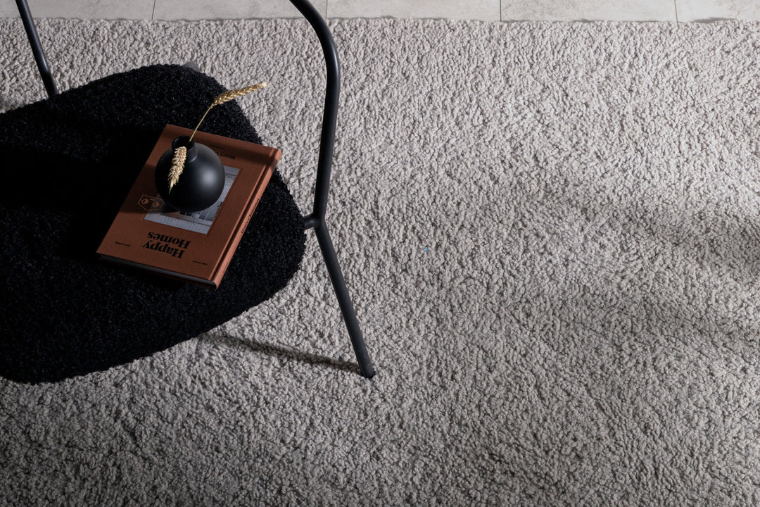 Venture Home Teddy Polyester Carpet - 200*300- Grey
