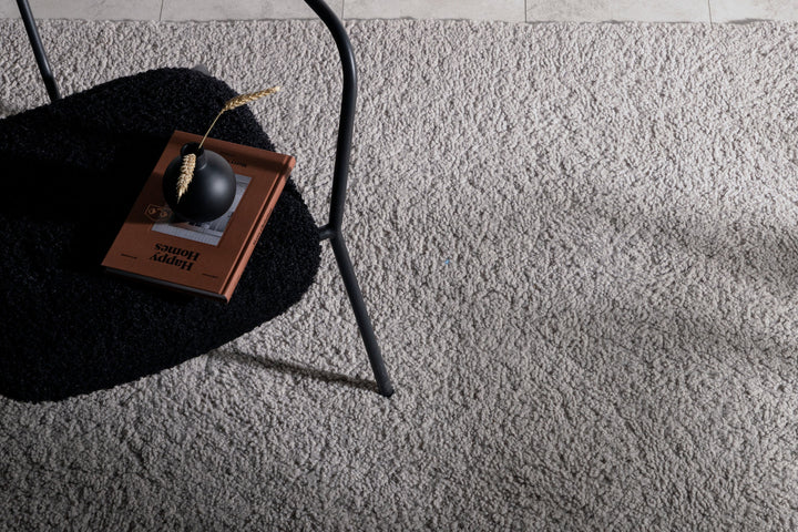 Venture Home Teddy Polyester Carpet - 200*300- Grey