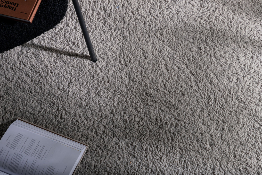 Venture Home Teddy Polyester Carpet - 160*230- Grey