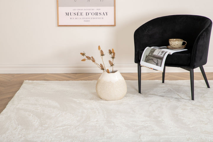 Venture Home Blanca Polyester Carpet - 160*230- White