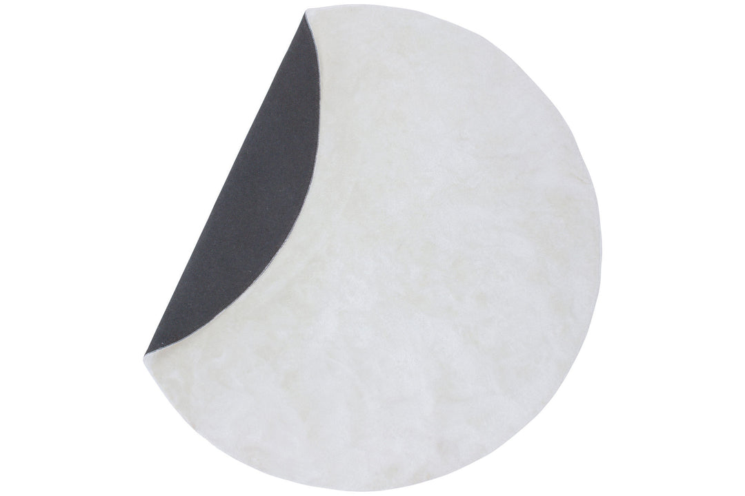 Venture Home Blanca round Polyester Carpet - 200*200- White