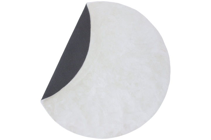 Venture Home Blanca round Polyester Carpet - 200*200- White
