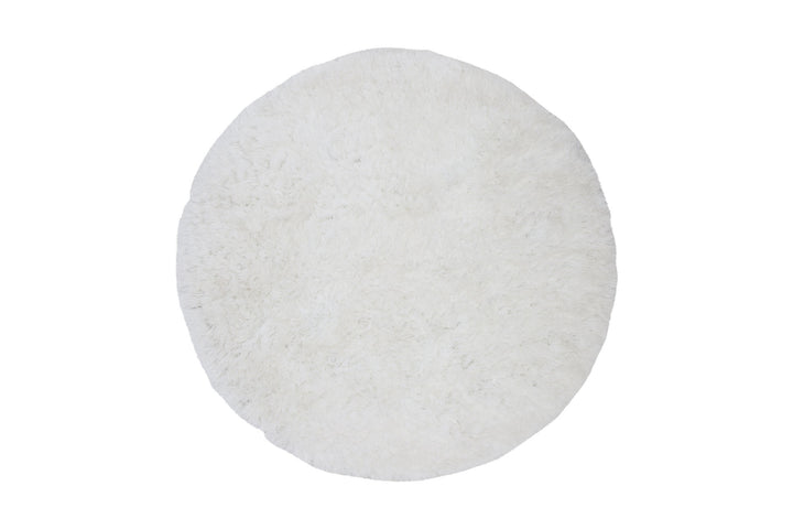 Venture Home Grace Round Polyester Carpet - 200*200- White