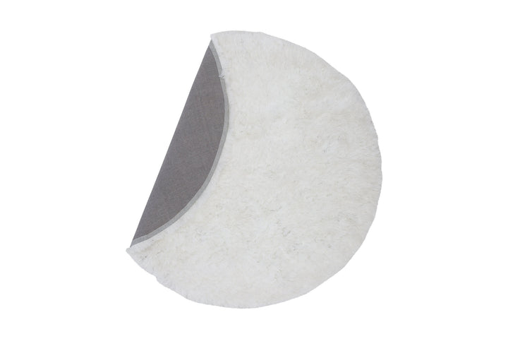 Venture Home Grace Round Polyester Carpet - 200*200- White