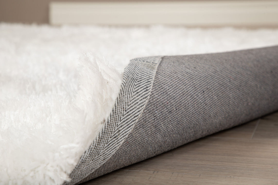 Venture Home Grace Round Polyester Carpet - 200*200- White