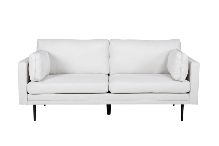 Venture Home Boom Sofa - Black / Light Beige Fabric