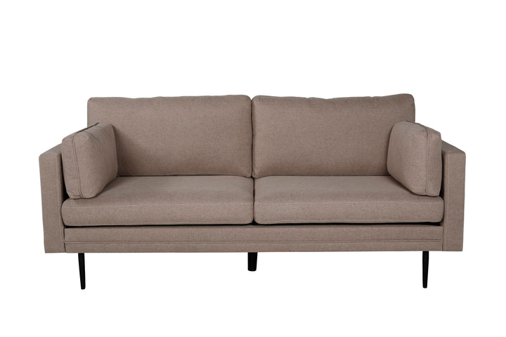 Venture Home Boom Sofa - Black / Brown Fabric