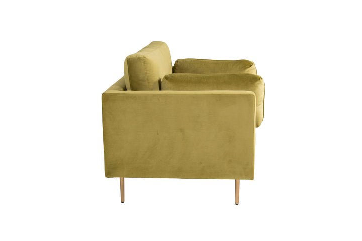 Venture Home Boom - Single Chair Velvet - Spring Green