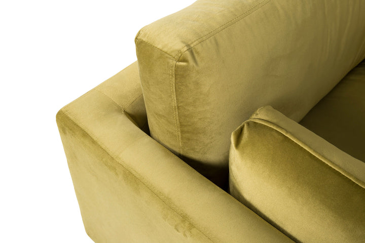 Venture Home Boom - Single Chair Velvet - Spring Green