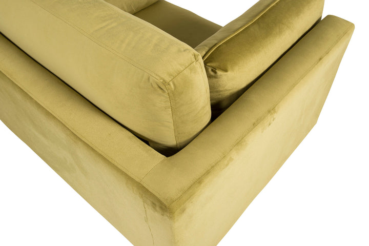 Venture Home Boom - Single Chair Velvet - Spring Green