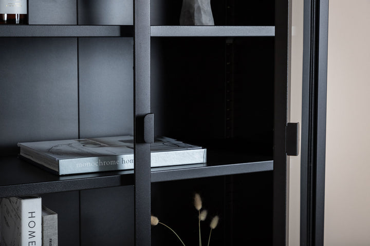 Venture Home Misha - High Wide Cabinet w shelf - Black - Ersätts av 25359-208