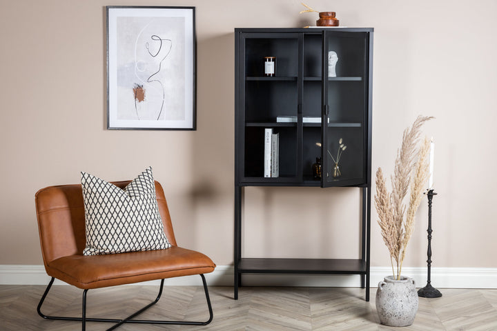 Venture Home Misha - High Wide Cabinet w shelf - Black - Ersätts av 25359-208