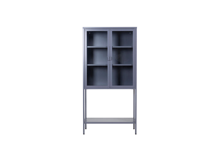 Venture Home Misha - High Wide Cabinet w shelf - Grey