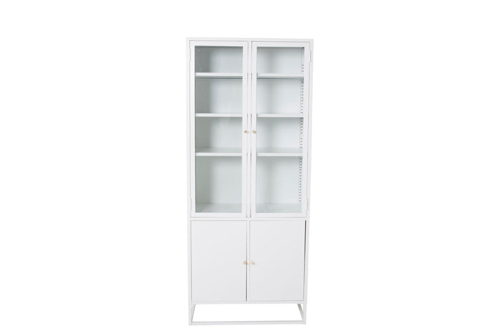 Venture Home Bakal - Covered Bookcase - White - Ersätts av 28069-201