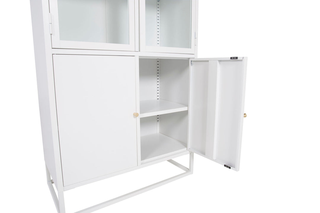 Venture Home Bakal - Covered Bookcase - White - Ersätts av 28069-201