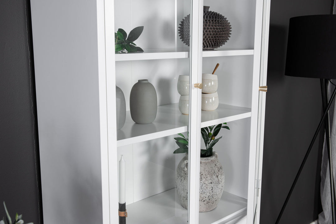 Venture Home Bakal - Covered Bookcase - White - Ersätts av 28069-201