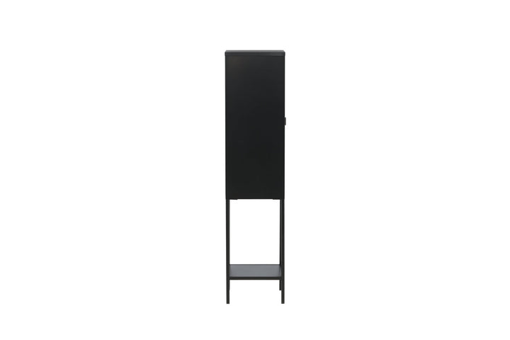 Venture Home Misha - High Thin Cabinet w shelf - Black - Ersätts av 25358-208