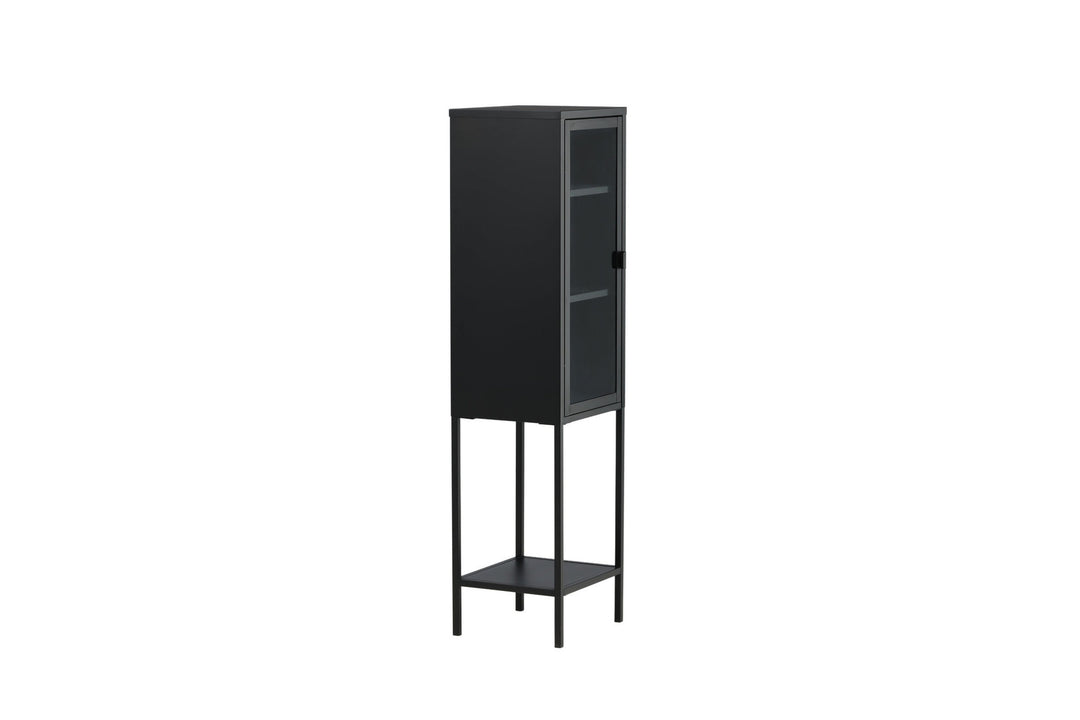 Venture Home Misha - High Thin Cabinet w shelf - Black - Ersätts av 25358-208
