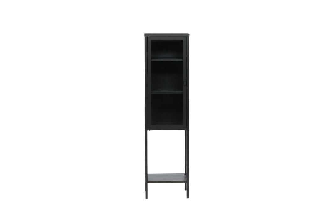 Venture Home Misha - High Thin Cabinet w shelf - Black - Ersätts av 25358-208