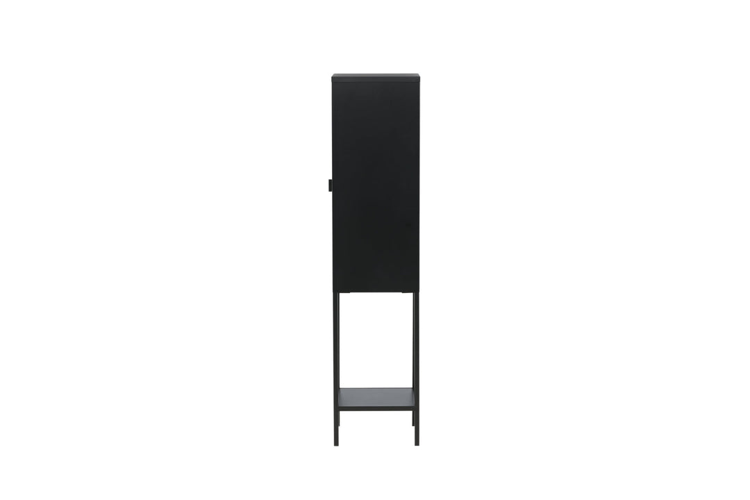Venture Home Misha - High Thin Cabinet w shelf - Black - Ersätts av 25358-208
