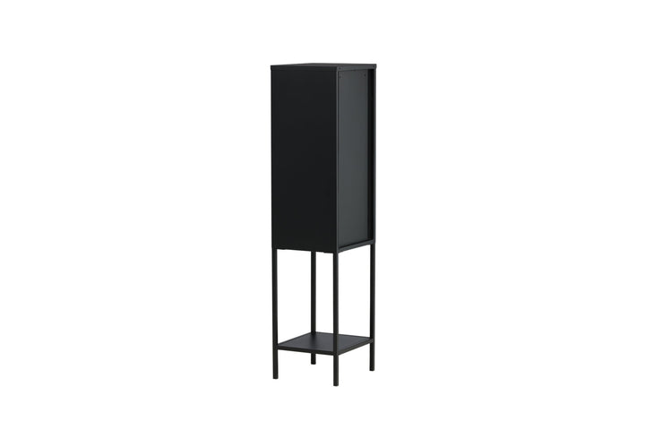 Venture Home Misha - High Thin Cabinet w shelf - Black - Ersätts av 25358-208