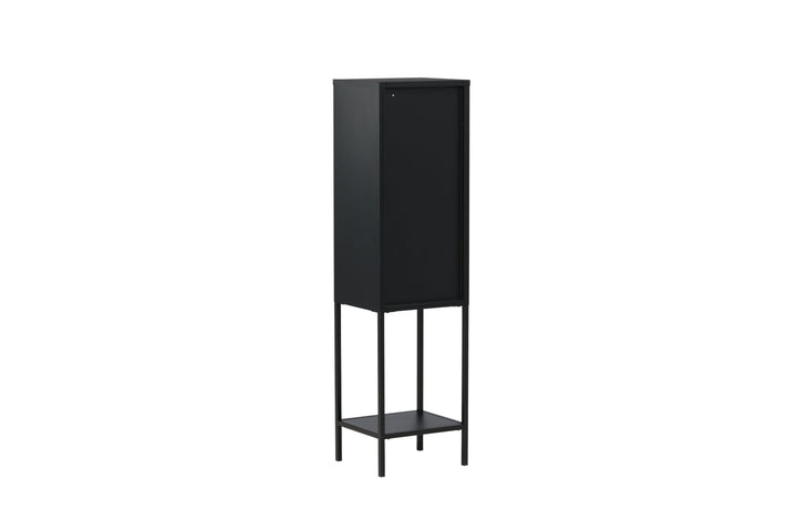 Venture Home Misha - High Thin Cabinet w shelf - Black - Ersätts av 25358-208