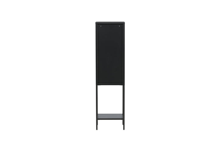 Venture Home Misha - High Thin Cabinet w shelf - Black - Ersätts av 25358-208
