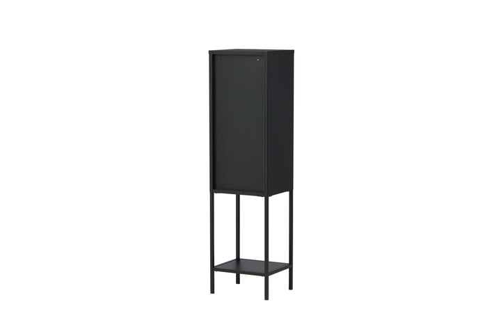 Venture Home Misha - High Thin Cabinet w shelf - Black - Ersätts av 25358-208