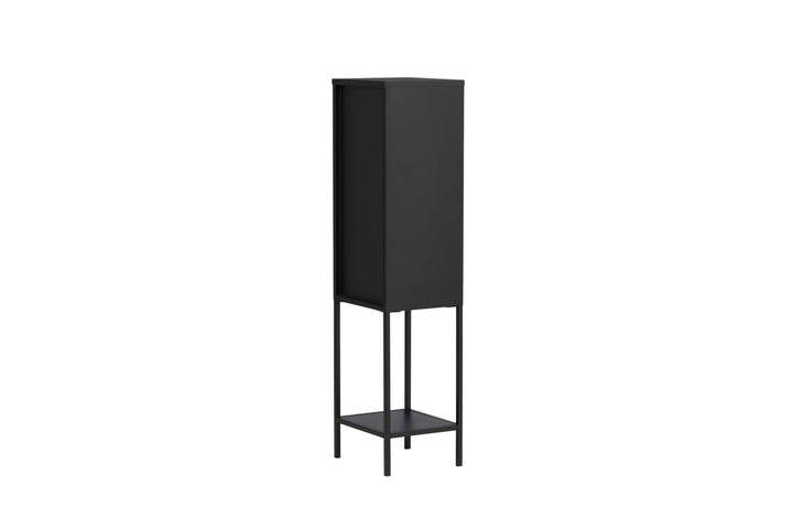 Venture Home Misha - High Thin Cabinet w shelf - Black - Ersätts av 25358-208