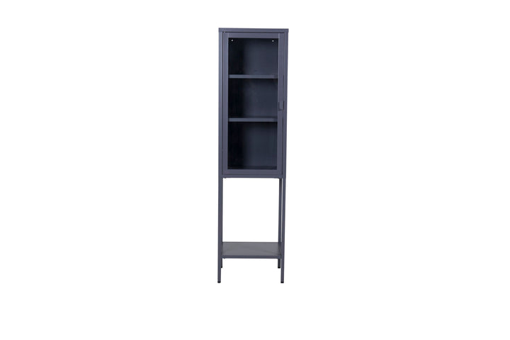 Venture Home Misha - High Thin Cabinet w shelf - Grey