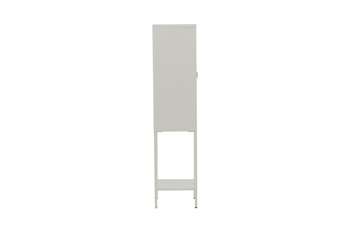 Venture Home Misha - High Thin Cabinet w shelf - White
