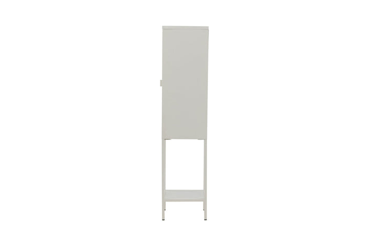 Venture Home Misha - High Thin Cabinet w shelf - White