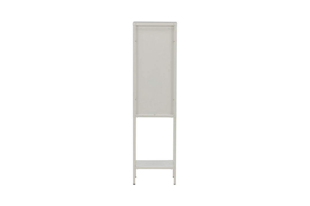 Venture Home Misha - High Thin Cabinet w shelf - White